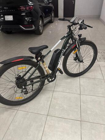 Al Aziziyah, Sporting Goods, SAR 1600,  Almost New 1 Month Used 36 Volt 10 Ah 6 Gear Ecycle 29inch