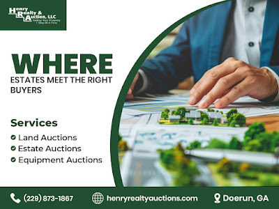 New York, Real Estate, Henry Realty And Auction | Real Estate Auctioneer | Land Auction Company Doerun GA
