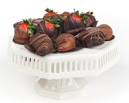 New York, Food, USD 40,  Chocolate Dipped & Drizzled Fresh Strawberries And Fruits, Pickup And Local Delivery Only