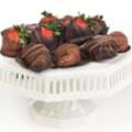 USD 40,  Chocolate Dipped & Drizzled Fresh Strawberries And Fruits, Pickup And Local Delivery Only