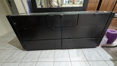 Al Batha, Furniture, SAR 500,  Big Cupboard And Dressing Table For Sale In Very Very Good Condition