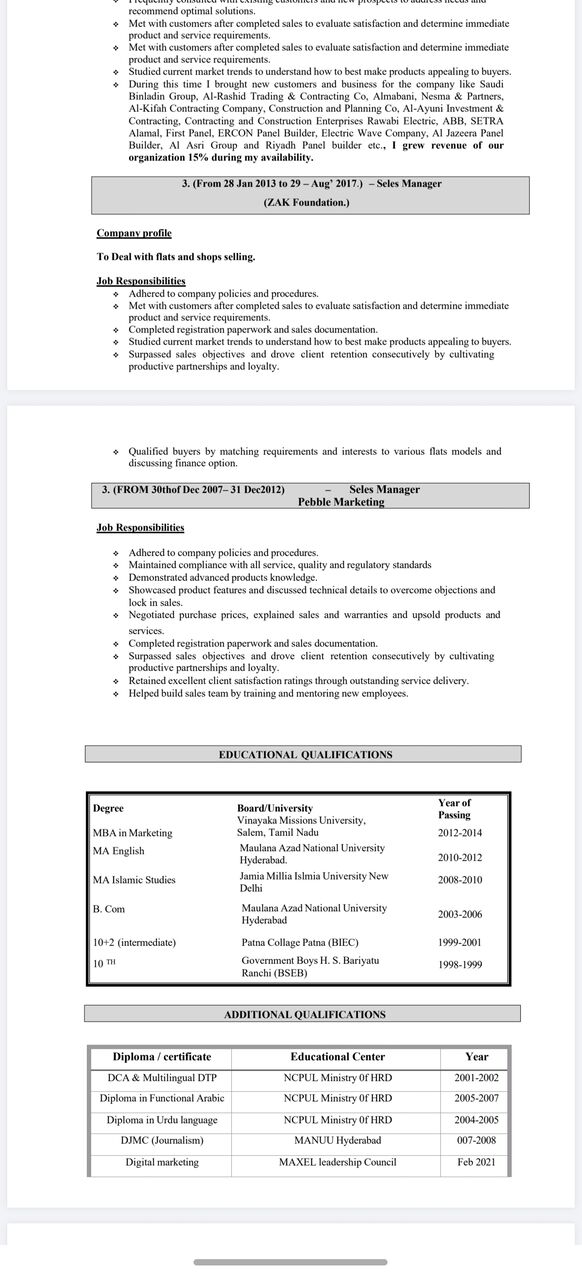 Riyadh, Job Seekers, I Am Searching For A Job