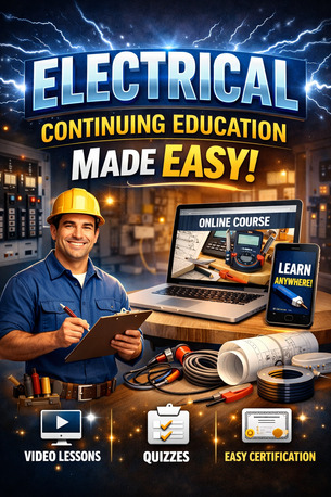 New York, Lessons Offered, Affordable Electrician Continuing Education Online