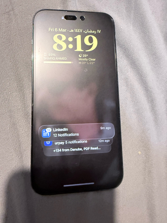 Jeddah, Mobile Phones, SAR 2400,  Iphone 14 Pro Max 256 GB For Sale Like New