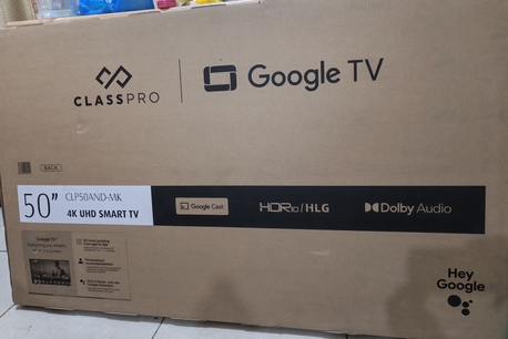 Jeddah, Electronics, SAR 999,  Class Pro Smart Tv 50"