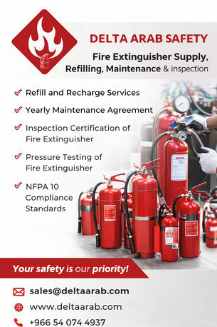 Dammam, Technical, Fire Extinguisher, Supply, Refill & Maintenance