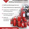 Fire Extinguisher, Supply, Refill & Maintenance