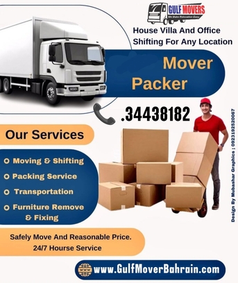 Riffa, Labor/Moving, House Villa Flat Office Moving And Storage Service In Bahrain