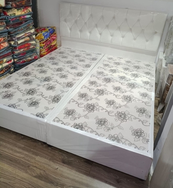 Jeddah, Furniture, SAR 5,  New Best Quality Double Bed Frame And Double Bed Mattress Available