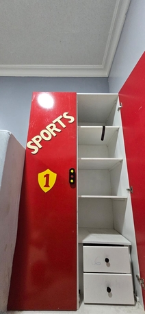 Al Malaz, Furniture, SAR 120,  Sporty Kids Wardrobe For Sale
