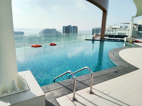 Amwaj Islands, Apartments/Houses, BHD 425/month,  1 BR,  Fully Furnished 1BHK Sea View Apartment In Amwaj Islands | All Inclusive