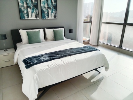 Amwaj Islands, Apartments/Houses, BHD 575/month,  2 BR,  Fully Furnished 2BHK Sea View Apartment With Maid Room | All Inclusive