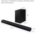 SAR 400,  Samsung C450 2.1 Wireless Sound System