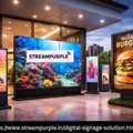 Affordable Digital Signage And LED Display Solutions In India | Stream Purple