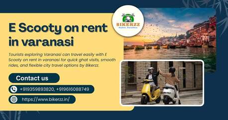 Lucknow, Travel, Discover Hidden Ghats Using E Scooty On Rent In Varanasi Hassle-Free