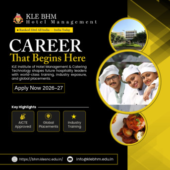 Bangalore, Education, Enquire Now &ndash; Top BHM Colleges In Bangalore | KLE BHM Bangalore