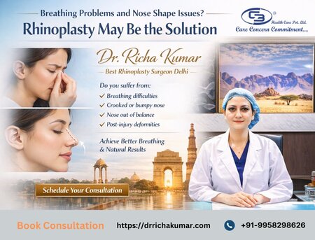 New Delhi, Health, Breathing Problems And Nose Shape Issues? Rhinoplasty May Be The Solution