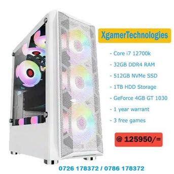 Nairobi, Electronics, KES 125950,  Great Value Gaming Build PC With Core I7 12700k