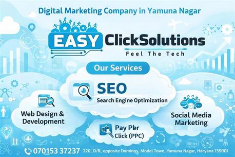 Haryana, Marketing, Is Easy Click Solutions A Trusted Digital Marketing Company In Yamunanagar?