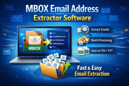 New York, Computer, Professional MBOX Email Extractor Tool