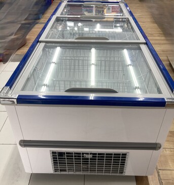 Sanad, Appliances, BHD 390,  Chest Freezer (WD/800D) With Sliding Glass Door On The Top Size: 225x95 CM Price: 390 BD W