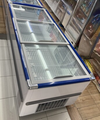 Sanad, Appliances, BHD 390,  Chest Freezer (WD/800D) With Sliding Glass Door On The Top Size: 225x95 CM Price: 390 BD W
