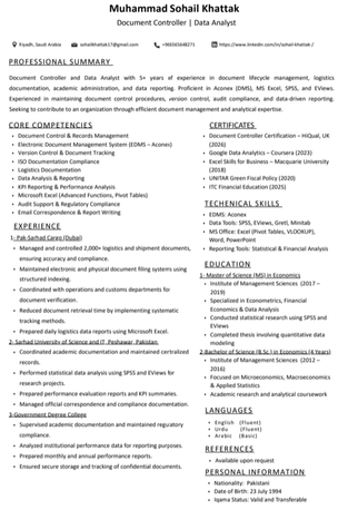 Riyadh, Job Seekers, Document Controller