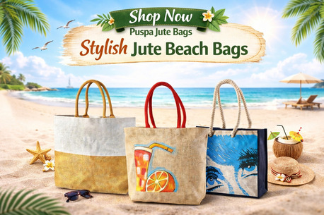 Kolkata, Clothing & Accessories, INR 100,  Eco-Friendly Jute Beach Bags &ndash; Durable & Reusable