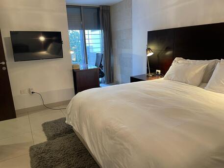 Amman, Apartments/Houses, JOD 30000/year,  Furnished,  3 BR,  220 Sq. Meter,  Stunning Ground Floor Apartment For Rent In Jabal Amman