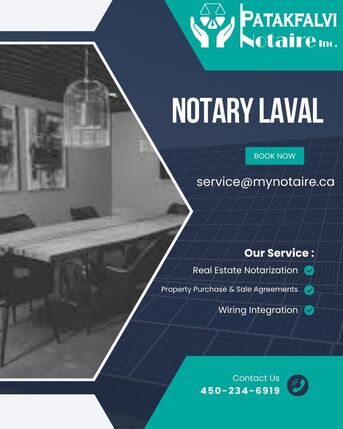 Toronto, Legal, Notary Laval