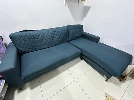 Al Andalus, Furniture, SAR 500,  3 Seater Sofa - Home Center, Neat Condition For Sale