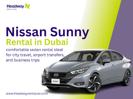 Dubai, Automotive, Affordable Nissan Sunny Rent Dubai | Daily & Monthly Deals
