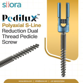 Rio de Janeiro, Health, Precision-Engineered Stability With S-Line Dual Reduction Thread Pedicle Screw