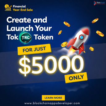 San Francisco, Business, Financial Year-End Sale: Create And Launch Your TRC Token For Just $5000 Only