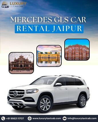 Jaipur, Travel, Mercedes GLS Car Rental Jaipur