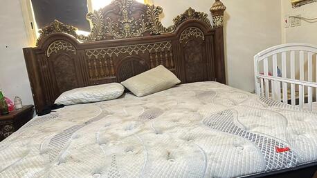 Dammam, Furniture, SAR 2000,  Urgent! Bedroom Furniture For Sale (incld. Window AC)