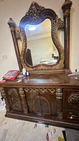Dammam, Furniture, SAR 2000,  Urgent! Bedroom Furniture For Sale (incld. Window AC)