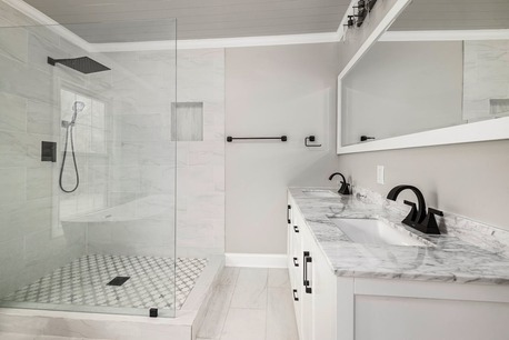 Washington DC, Household, Semi Frameless Shower Glass