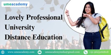 Punjab, Lessons Offered, Lovely Professional University Distance Education