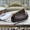 USD 379,  Replica Fendi First Small Bag &ndash; Dark Brown Nappa Leather