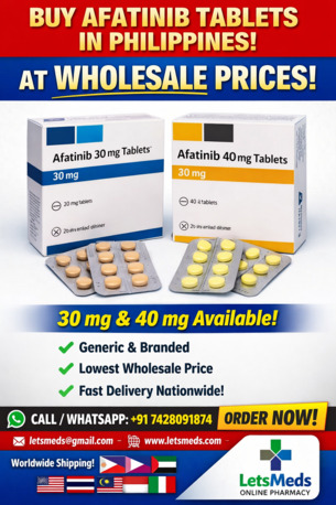 Tabuk City (PH), Health & Beauty Items, PHP 1,  Buy Generic & Branded Afatinib 40 Mg Price Philippines