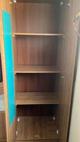 Riyadh, Household Items, SAR 15000,  1 Month: Double Bed With Mattress, Side Table, Cupboard, And A Single Steel Bed With Mattr