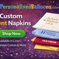 Buy Custom Printed Napkins For Parties & Celebrations