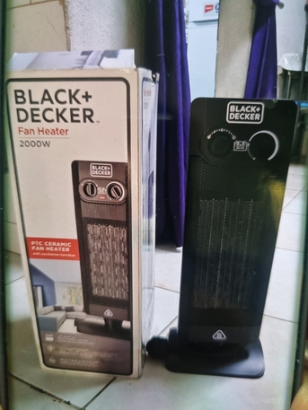 Jubail, Appliances, SAR 150,  Black Decker Fan Heater 2000 W