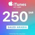 SAR 200,  ITunes  Voucher Value SAR 250