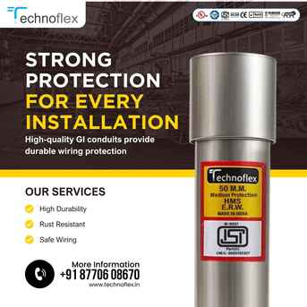 Hamala, Electrical & Plumbing, Technoflex GI Conduit Pipes | The Pro