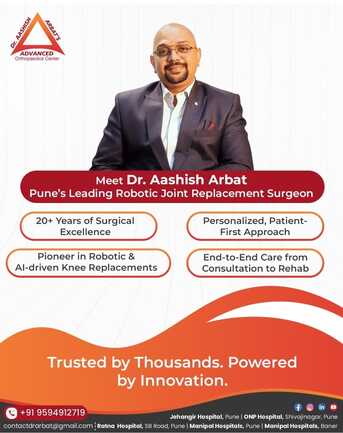 Pune, Health, Orthopedic Doctor In Pune    -  Dr. Aashish Arbat