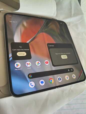 Hara, Mobile Phones, SAR 4000,  Google Pixel 9 Pro Fold Global Version 512 GB With Box And Cable In A Brand New Condition.