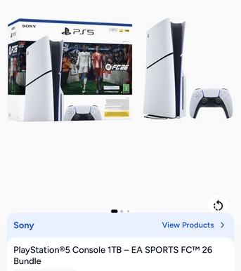 Riyadh, Electronics, SAR 1800,  Play Station 5 - With Fc 26