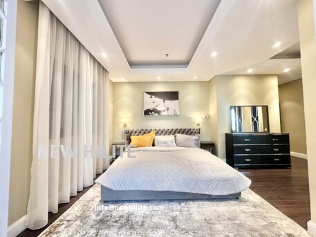 Salmiya, Apartments/Houses, KWD 3000/month,  Furnished,  3 BR,  Spacious 3-Bedroom Seaview Apartment With Private Pool